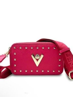 Valentino Orlandi Pink Camera Crossbody Bag - NWT!